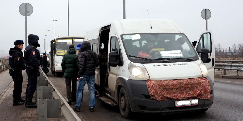 нелегальные перевозки маршрутное такси